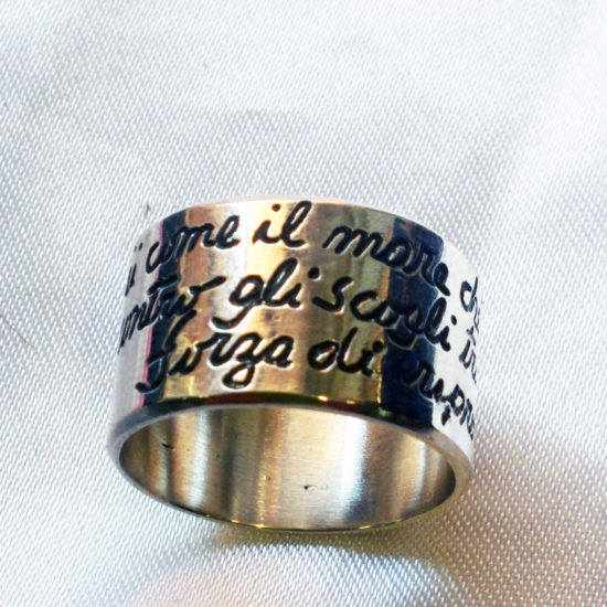 Anello in argento 925 A1